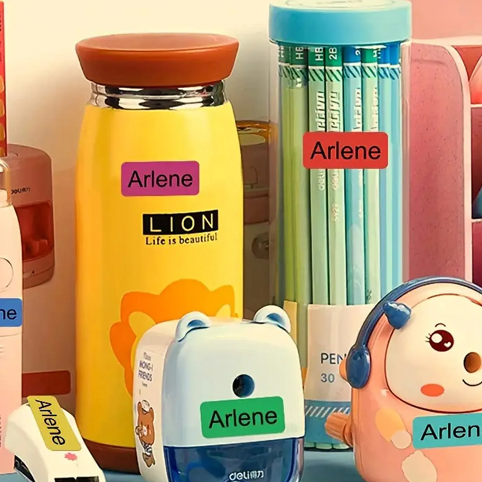 Personalized Kids Label Stickers