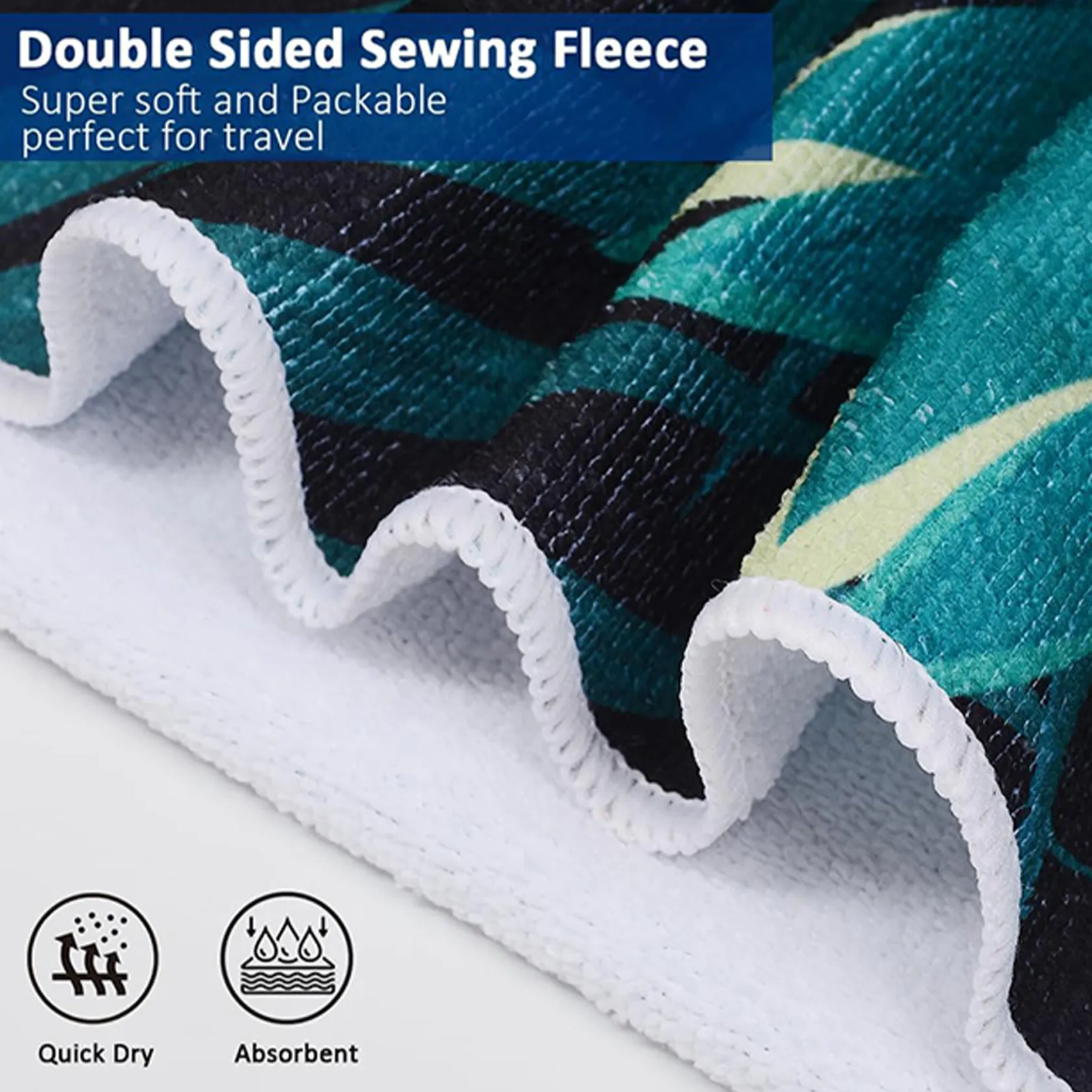 Personalized Quick-Dry Microfiber Towel