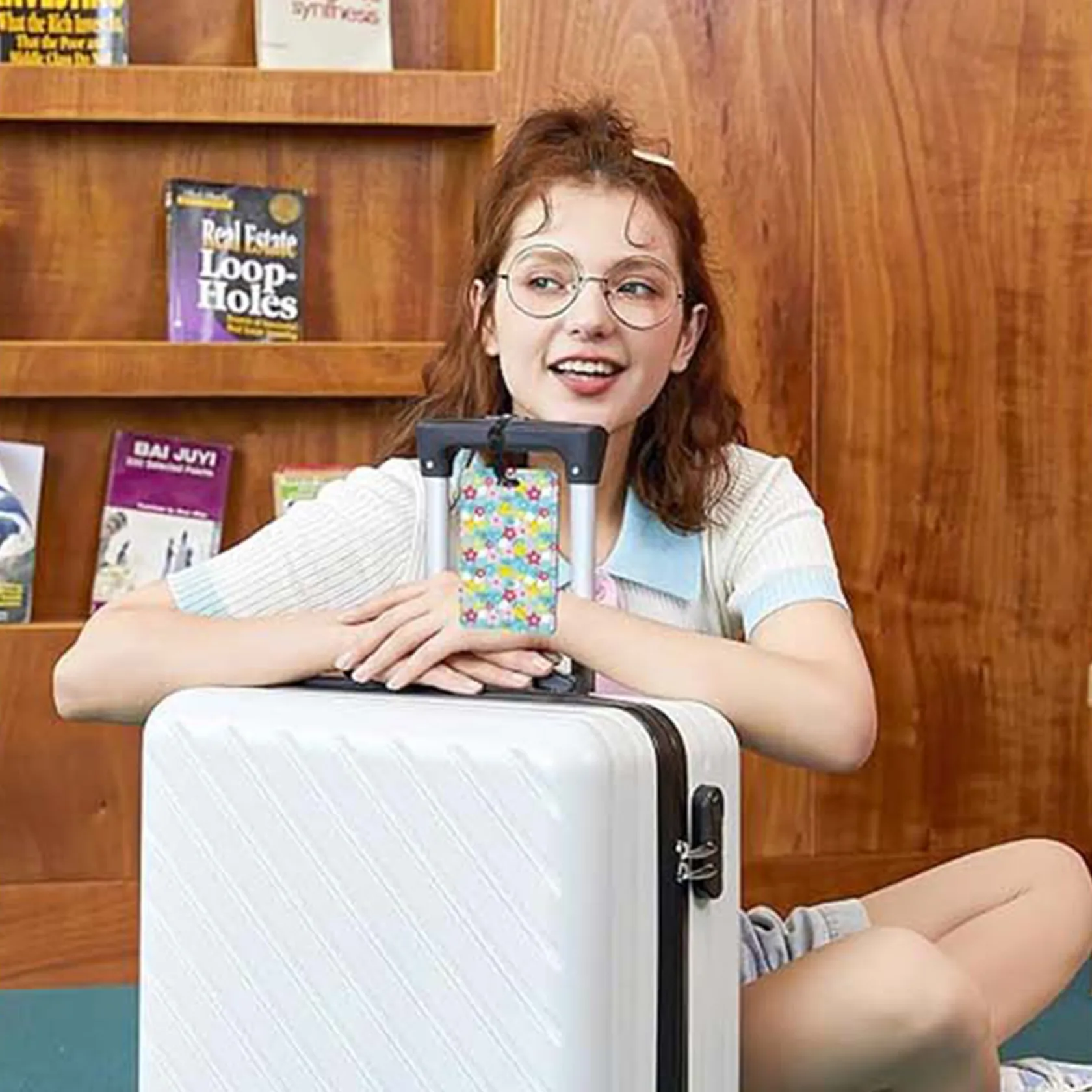 Custom Family Photo Bag Tag