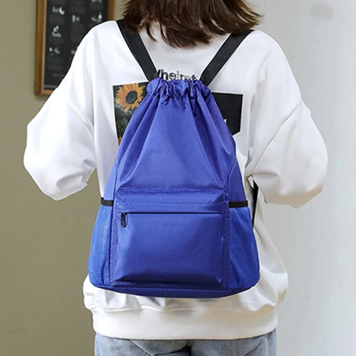 Custom Drawstring Sports Gym Bag