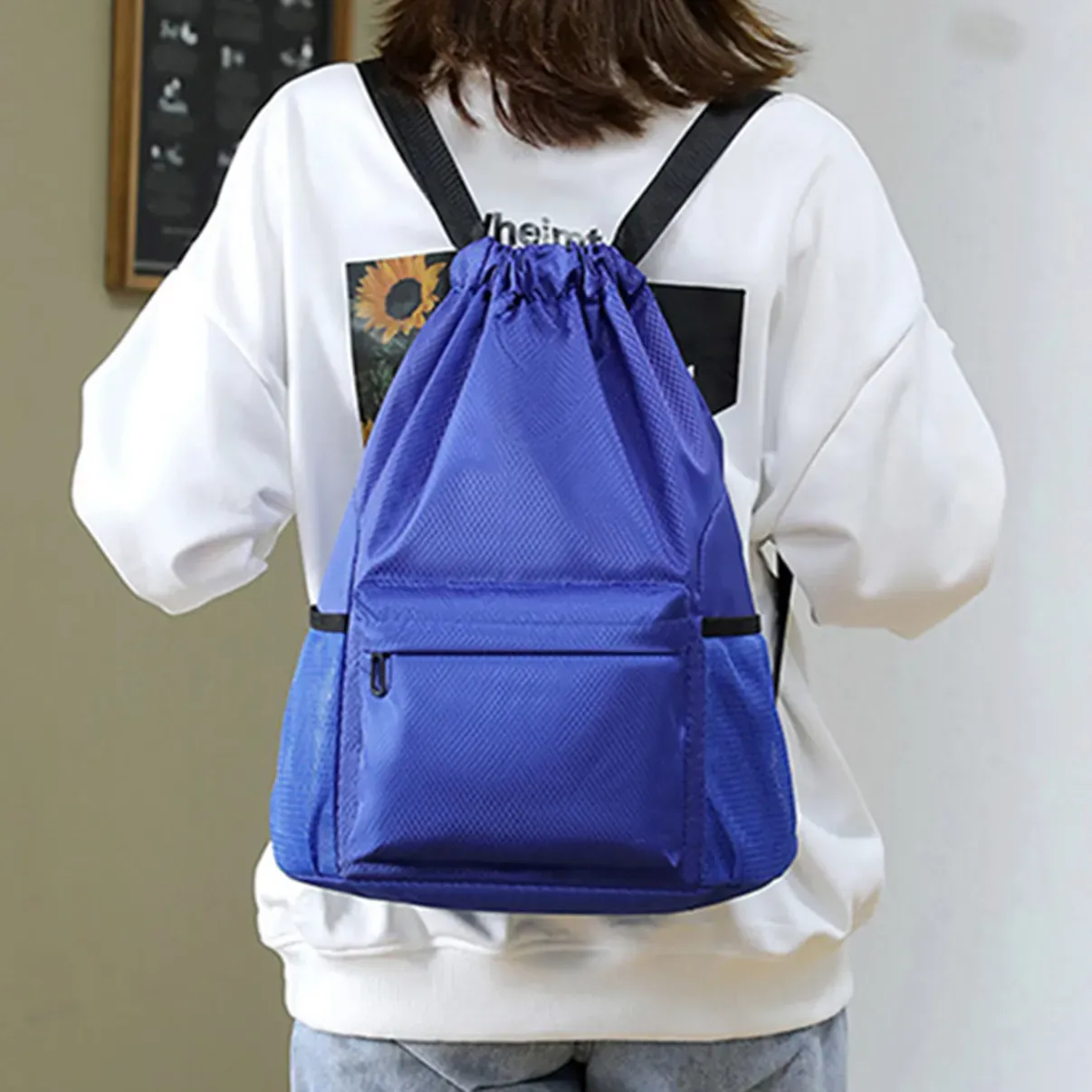 Custom Drawstring Sports Gym Bag