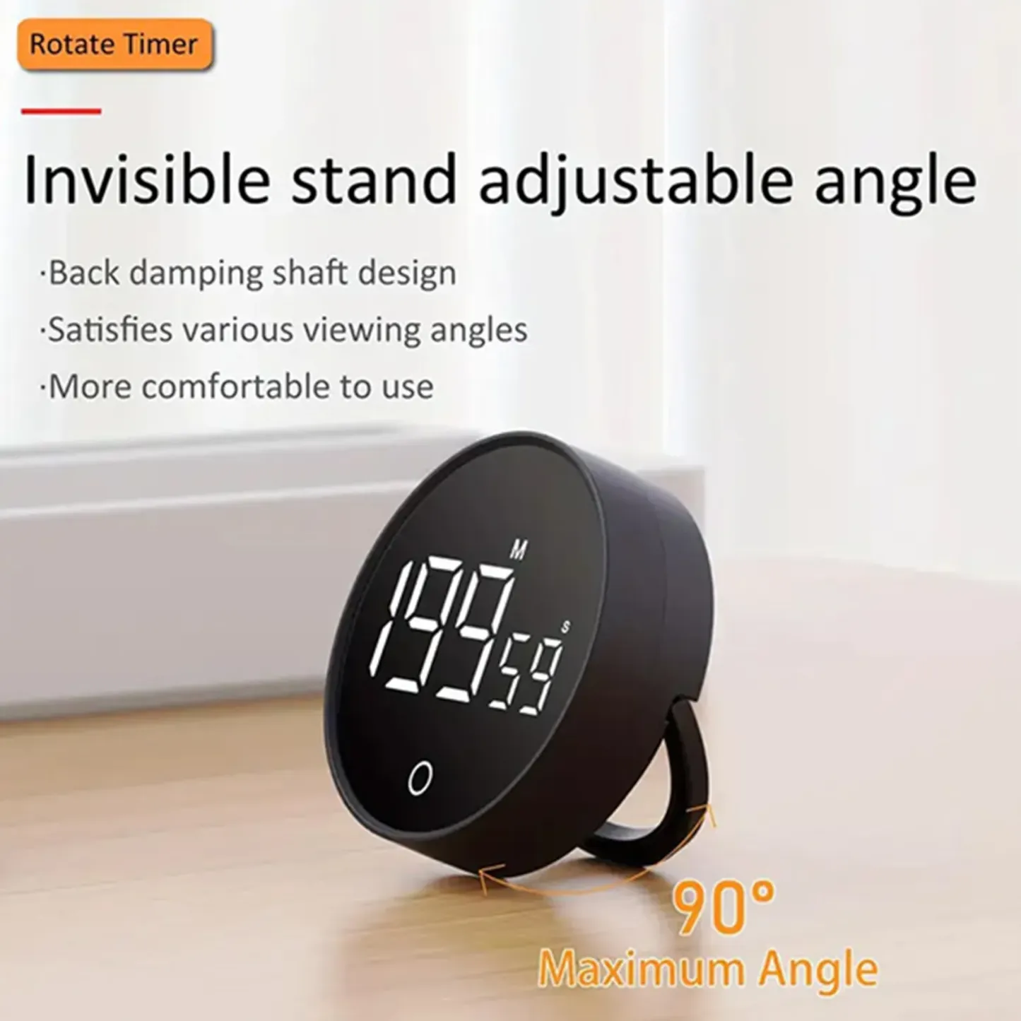 Magnetic Digital Task Timer