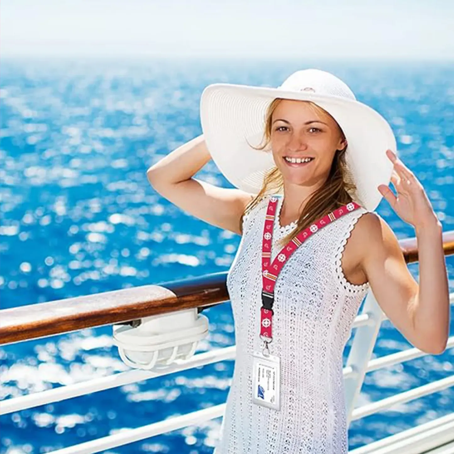 Custom Work ID Polyester Lanyard