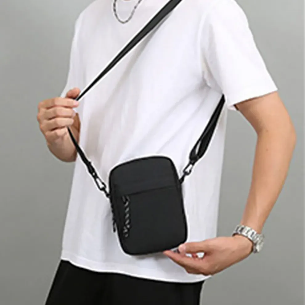 Men’s Casual Canvas Shoulder Satchel