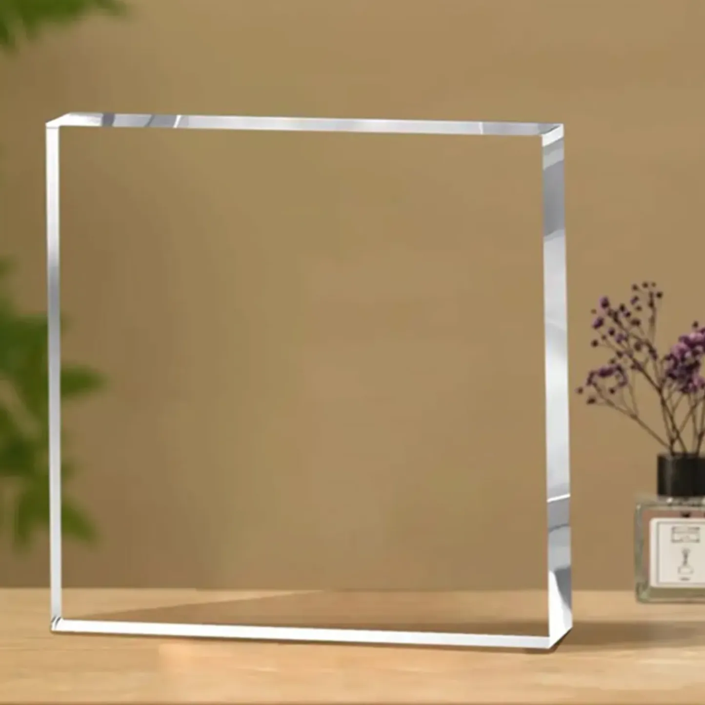 Gloss Finish Custom Desk Sign