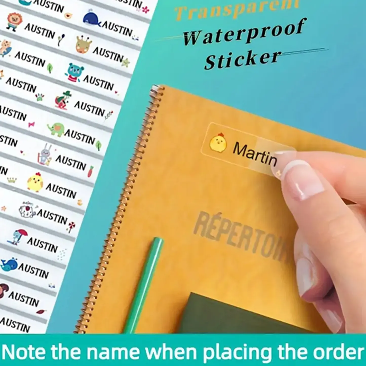 Personalized Waterproof Label Sticker