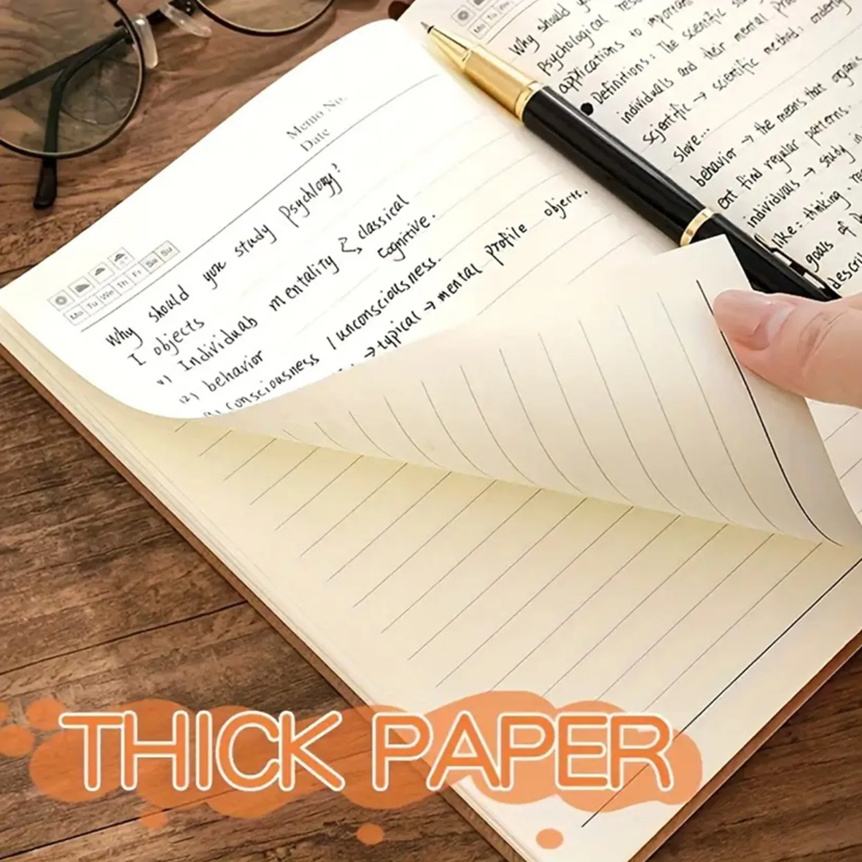 Custom A5 Flexible Leather Journal