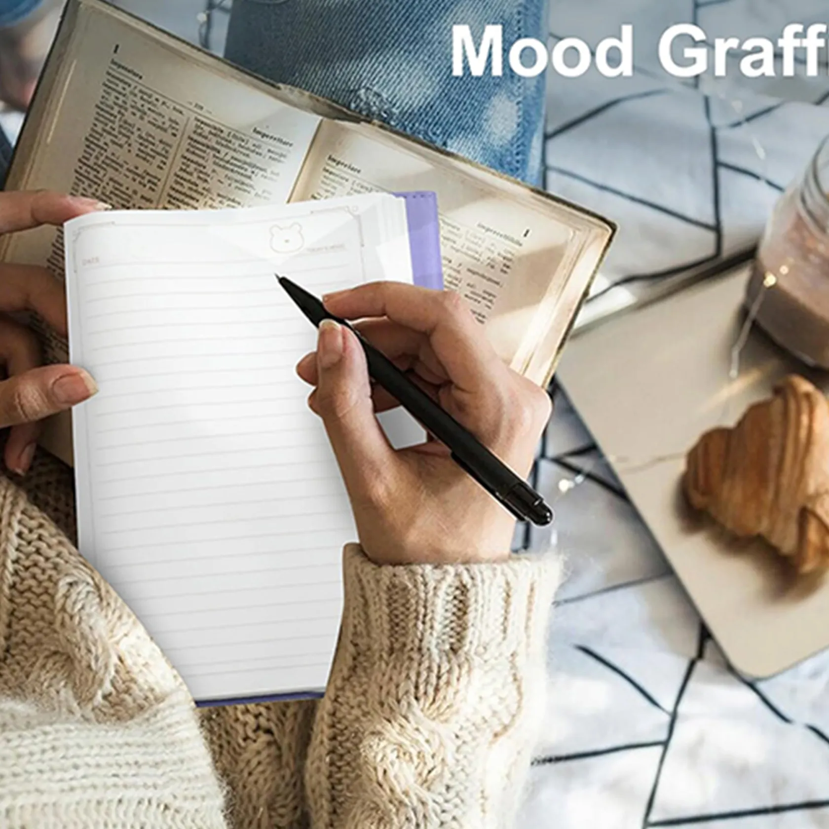 Custom A5 PU Leather Hardcover Journal