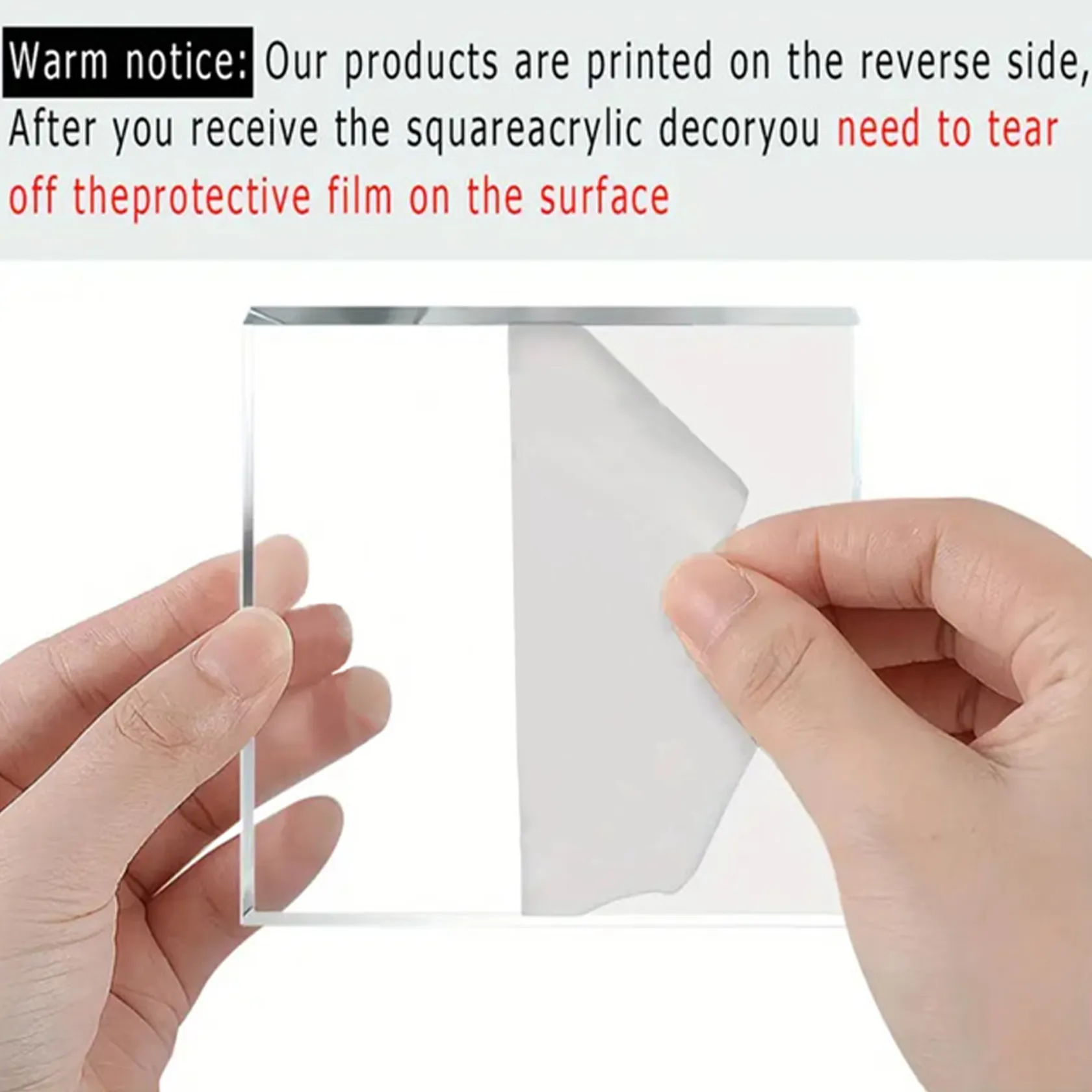 Gloss Finish Custom Desk Sign