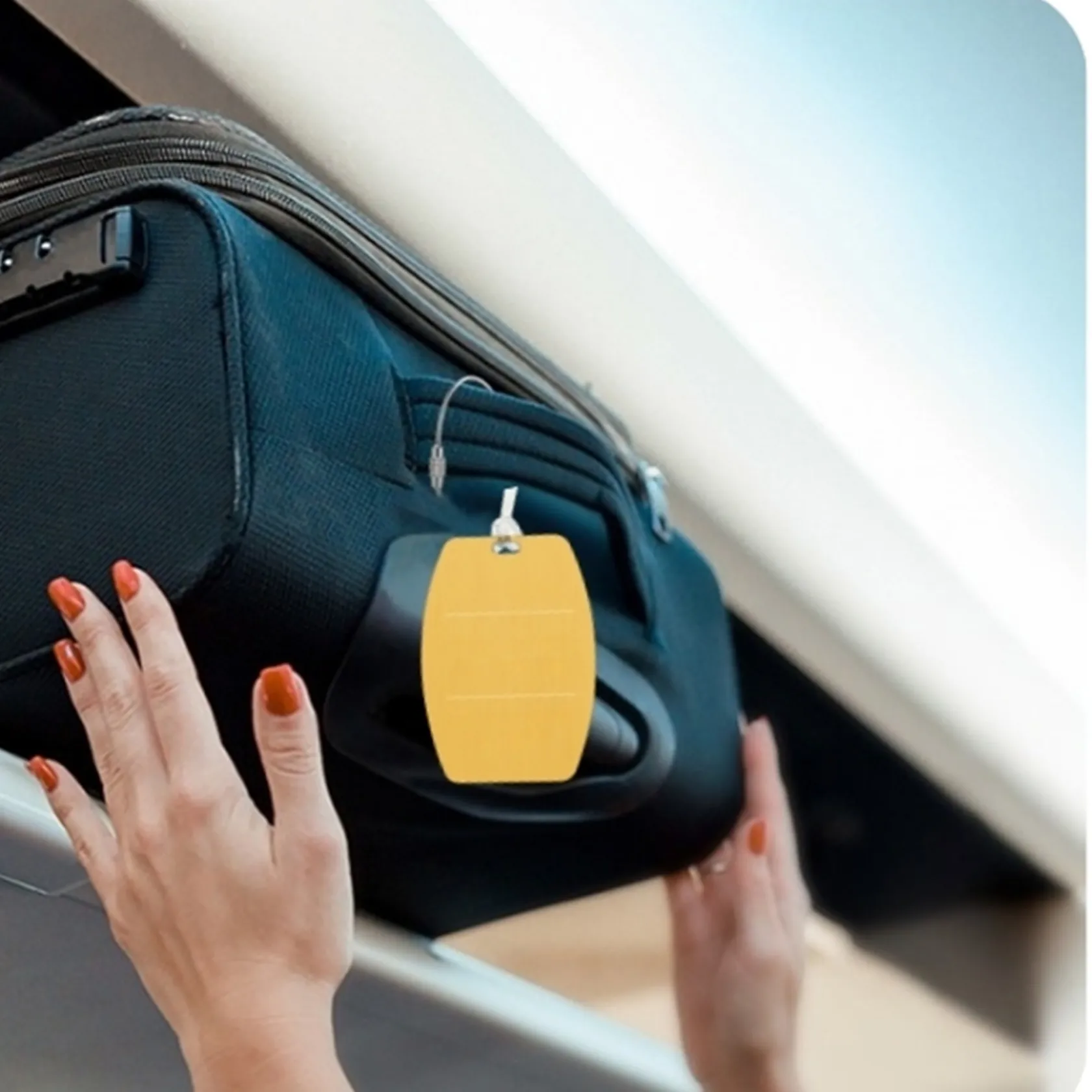 Engraved Aluminum Travel Tag