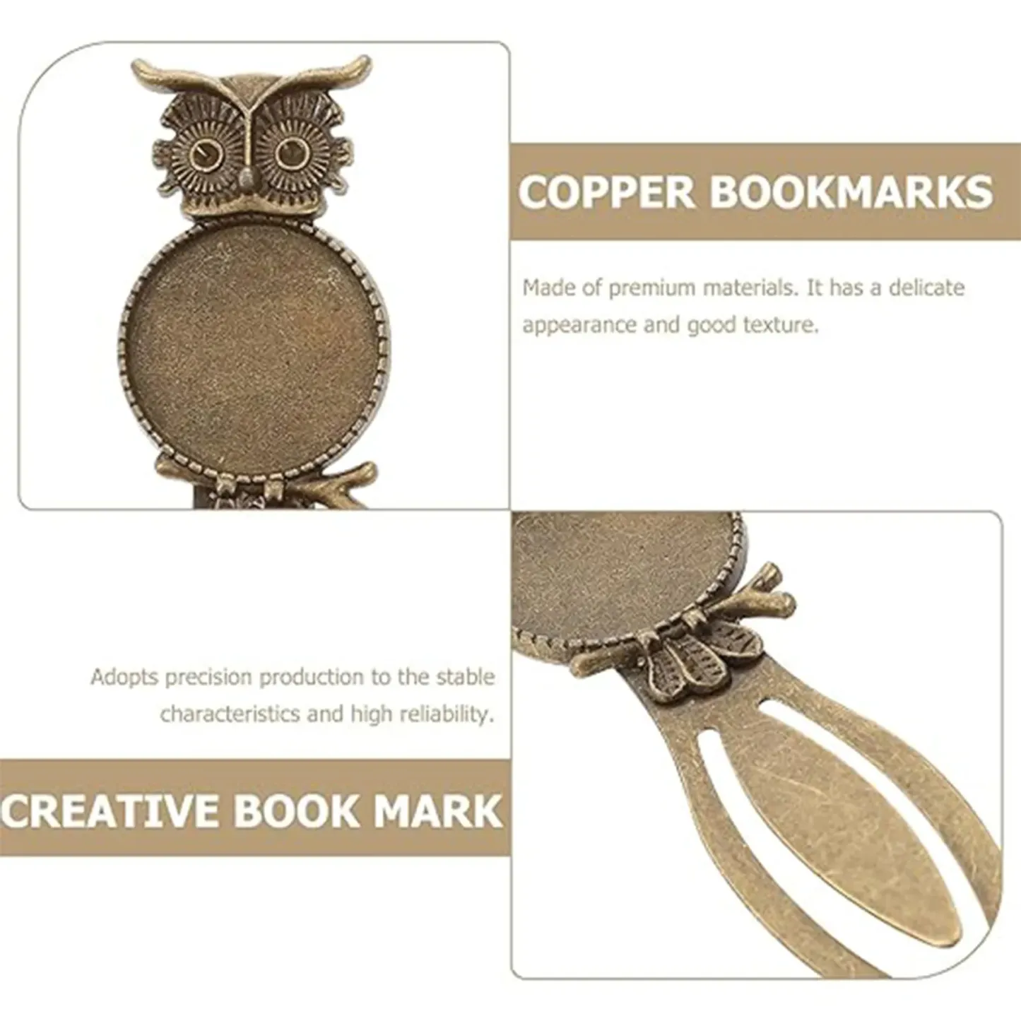 Vintage Owl Photo Page Holder