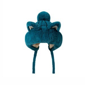 Winter Fox and Cat Ear Furry Knit Hat