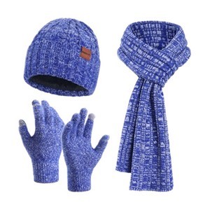 3-in-1 Winter Knit Hat Beanies