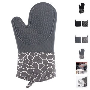 Snowflake Silicone Oven Mitt
