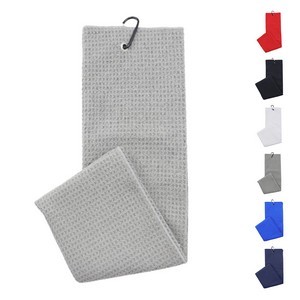 Microfiber Waffle Golf Towel