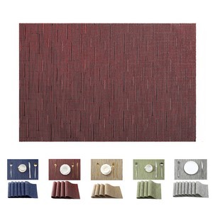 Eco-Friendly Diamond Pattern PVC Dish Mat