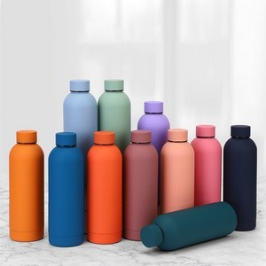 17oz Stainless Steel Double-Wall Thermos Bottle