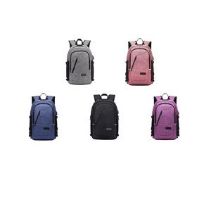 Anti-Theft Oxford Laptop Backpack with Password Lock