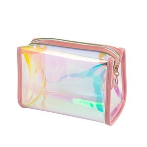 Holographic Clear Makeup Bag
