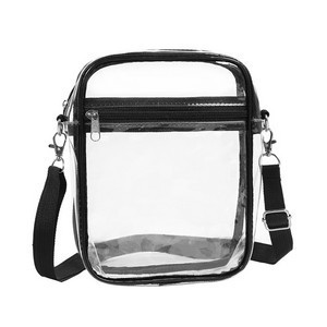 Clear PVC Stadium Crossbody Bag
