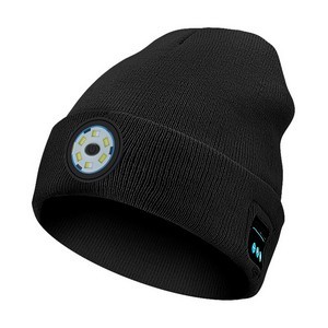 Bluetooth Beanie Hat with Light