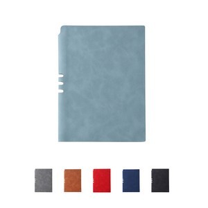 PU Leather Notebook with Pen Holder
