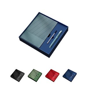 PU Leather Journal Notebook Set with Pen