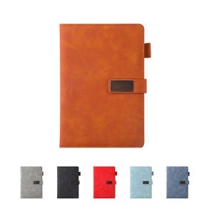 Secure Magnetic Leather Notebook