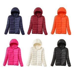 Women Long Sleeve Lightweight Packable Jacket Coat