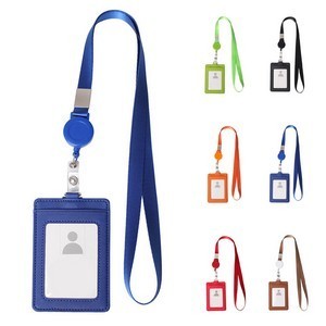ID Card Holder with Lanyard