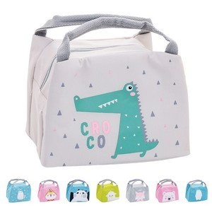 Insulated Cartoon Lunch Bag with Zip