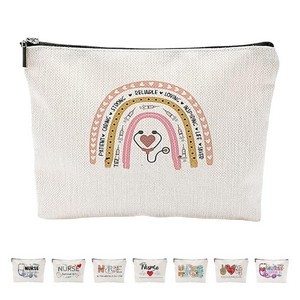 Breast Cancer Awareness Makeup Bag