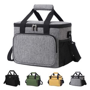 Dual Lunch Bag with Adjustable Shoulder Strap