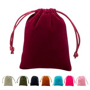 Fiber Suede Drawstring Bag