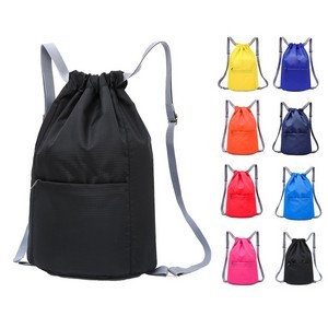 Outdoor Foldable Sports Drawstring Backpack