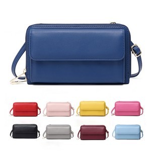 Women PU Leather Crossbody Phone Bag