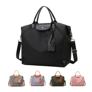 Nylon and Polyester Travel Bag with Adjustable Shoulder Strap