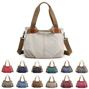 Retro Canvas Shoulder Bag