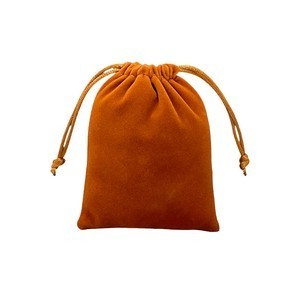 Fiber Suede Drawstring Bag