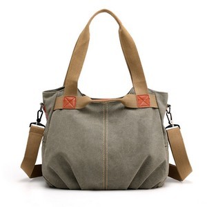 Retro Canvas Shoulder Bag
