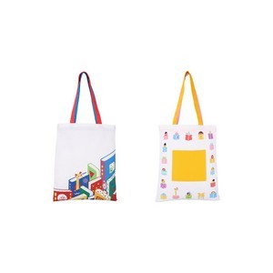 10oz Sublimated Poly-Cotton Tote Bag