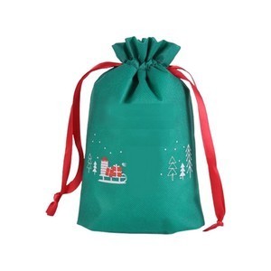 Christmas Drawstring Gift Bag