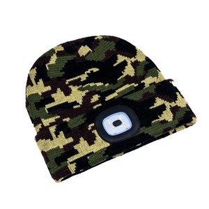 LED Light Knit Hat