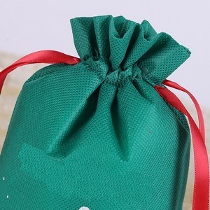 Christmas Drawstring Gift Bag