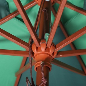 8 Panel Aluminum Market Promo Umbrella
