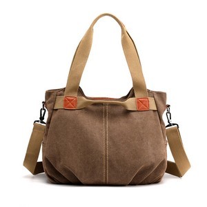 Retro Canvas Shoulder Bag
