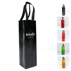 Non-Woven Sublimated 1 Bottle Wine Bag