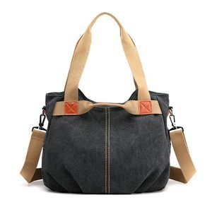 Retro Canvas Shoulder Bag