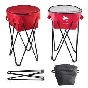 Foldable Steel Tube Stand Cooler Bag