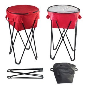 Foldable Steel Tube Stand Cooler Bag